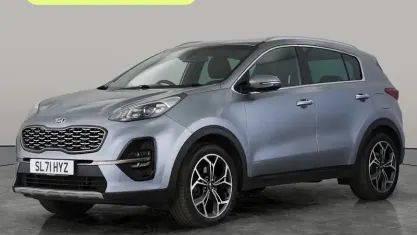 Used Kia Sportage GT-Line 136 HP (100 kW) 2021 Silver SUV