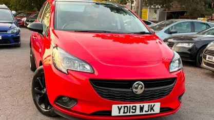 Used Vauxhall Corsa 90 HP (66 kW) 2019 Red Hatchback