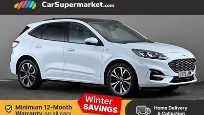 White Used 2022 Ford Kuga ST-Line X SUV | £19,197 (Fair price)