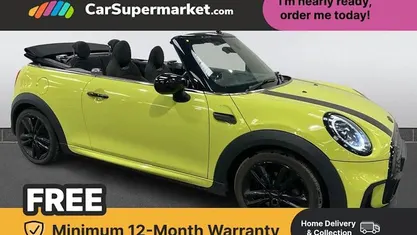 Used Mini Cooper Cabriolet Sport 136 HP (100 kW) 2021 Yellow Cabriolet