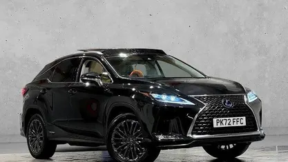 Used Lexus RX450h 313 HP (230 kW) 2022 Black SUV