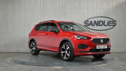 Used Seat Tarraco FR 150 HP (110 kW) 2022 Red SUV
