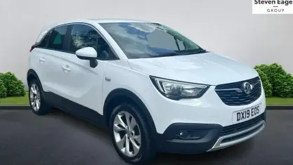 Used Vauxhall Crossland X 110 HP (80 kW) 2019 White SUV
