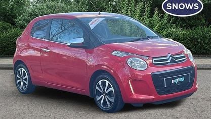 Używany Citroën C1 Flair 72 KM (52 kW) 2019 Czerwony Hatchback