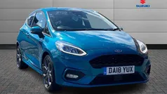 Blue Used 2018 Ford Fiesta ST-Line Hatchback | £8,495 (Fair price)