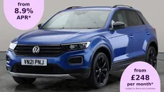 Blue Used 2021 VW T-Roc Black Edition SUV | £17,725 (Fair price)