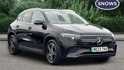 Used Mercedes EQA250+ AMG line 139 kW (190 HP) 2023 Black SUV