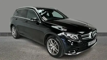 Used Mercedes GLC220 AMG line 170 HP (125 kW) 2016 Black SUV