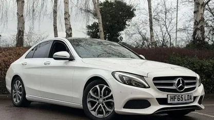 Used Mercedes C220 Premium 170 HP (125 kW) 2015 White Sedan