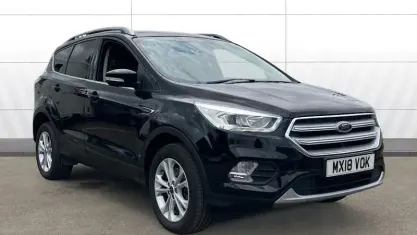Used Ford Kuga Titanium 120 HP (88 kW) 2018 Black SUV