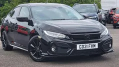 Black Used 2021 Honda Civic Sport Hatchback | £16,495 (Fair price)