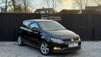 Black Used 2016 VW Polo Match Hatchback | £6,695 (Fair price)