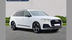 White Used 2021 Audi Q7 Black Edition SUV | £47,477 (Fair price)