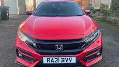 Red Used 2021 Honda Civic Sport Hatchback | £15,799 (Fair price)