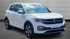 Pure white Used 2022 VW T-Cross R-line SUV | £20,250 (Good price)