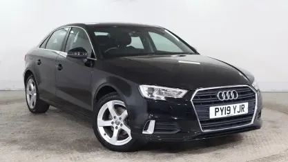Used Audi A3 Sport 150 HP (110 kW) 2019 Black Sedan