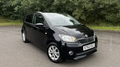 Used Skoda Citigo Elegance 60 HP (44 kW) 2012 Black Hatchback