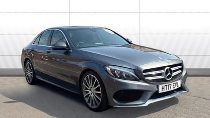 Begagnad Mercedes C250 AMG Line Premium 204 HK (150 kW) 2017 Grå Kombi