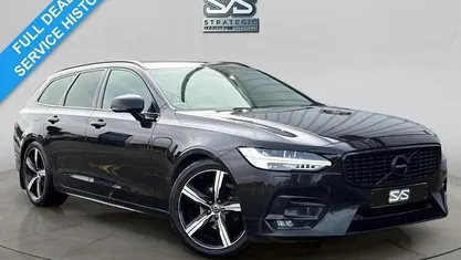 Used Volvo V90 R-Design 190 HP (139 kW) 2020 Black Estate