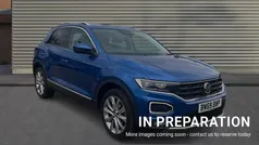 Ravenna blue metallic Used 2020 VW T-Roc SEL SUV | £18,559 (Fair price)