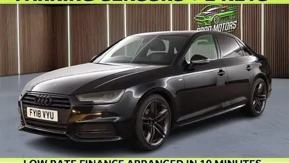 Black Used 2018 Audi A4 Black Edition Sedan | £10,888 (Fair price)