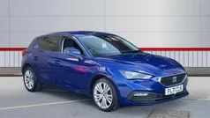 Blue Used 2021 Seat Leon SE Dynamic Hatchback | £12,528 (Fair price)