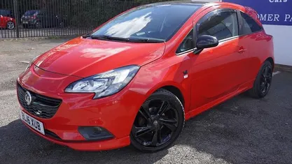 Used Vauxhall Corsa Edition 75 HP (55 kW) 2016 Red Hatchback