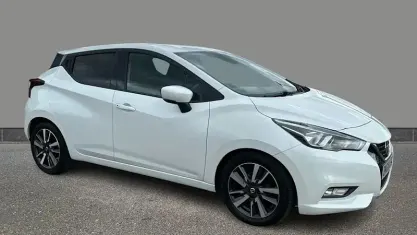 Używany Nissan Micra Tekna 101 KM (74 kW) 2020 Biały Hatchback