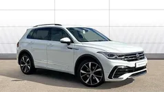 White Used 2021 VW Tiguan R-line SUV | £24,509 (Fair price)