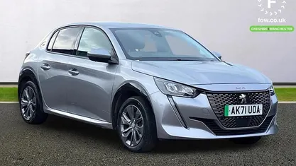 Used Peugeot e-208 Allure Premium 100 kW (136 HP) 2021 Grey Hatchback