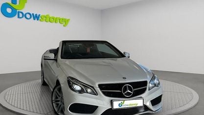 Używany Mercedes E350 AMG line 258 KM (189 kW) 2016 Biały Kabriolet