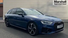 Blue Used 2023 Audi A4 Black Edition Estate | £30,190 (Fair price)