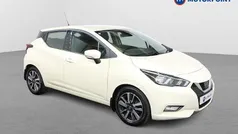 White Used 2017 Nissan Micra Acenta Hatchback | £8,449 (Fair price)