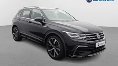 Black Used 2022 VW Tiguan R-line SUV | £26,749 (Fair price)