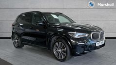 Black Used 2021 BMW X5 M Sport SUV | £39,705 (Fair price)