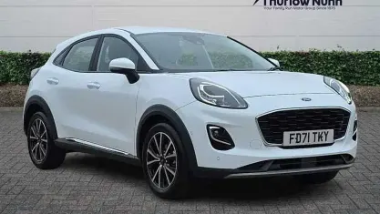 Used Ford Puma Titanium 125 HP (91 kW) 2022 White SUV