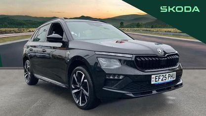 Begagnad Skoda Kamiq Monte Carlo 150 HK (110 kW) 2025 Svart SUV