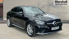 Black Used 2016 Mercedes GLC220 AMG Line Premium Coupe | £17,528 (Fair price)