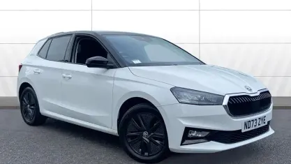 Used Skoda Fabia Colour Edition 80 HP (58 kW) 2023 White Hatchback