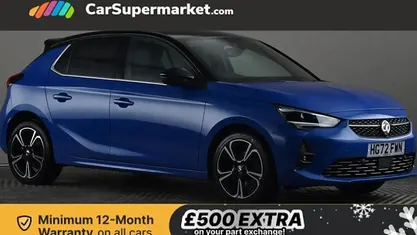 Blue Used 2022 Vauxhall Corsa Ultimate Hatchback | £14,497 (Fair price)