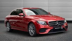 Red Used 2020 Mercedes E200 AMG line Sedan | £22,895 (Fair price)