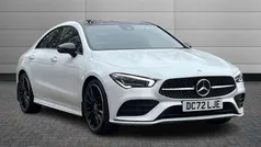 White Used 2022 Mercedes CLA200 AMG Line Premium Plus Coupe | £28,890 (Fair price)