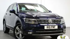 Atlantic blue Used 2018 VW Tiguan SEL SUV | £21,995 (Fair price)