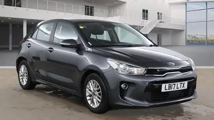 Used Kia Rio 77 HP (56 kW) 2017 Grey Hatchback