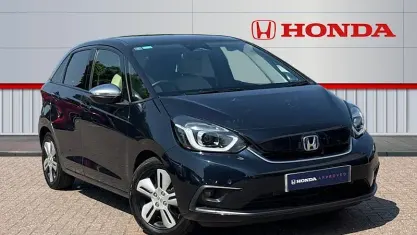 Used Honda Jazz Hybrid 109 HP (80 kW) 2021 Blue Hatchback