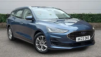Used Ford Focus Titanium 125 HP (91 kW) 2023 Blue Estate