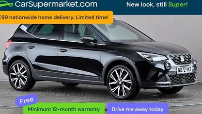 Used Seat Arona FR 110 HP (80 kW) 2022 Black SUV