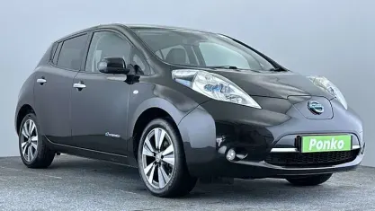 Used Nissan Leaf Tekna 80 kW (109 HP) 2014 Black Hatchback