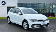 Pure white Used 2024 VW Polo Style Hatchback | £19,253 (Fair price)