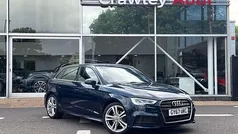 Blue Used 2017 Audi A3 S-Line Hatchback | £14,150 (Fair price)